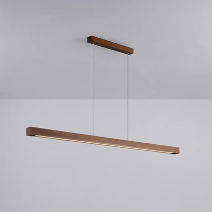 Suspension Lignaréa | LED Dimmable IP20 110–240V | Bois & Métal Scandinave Linéaire
