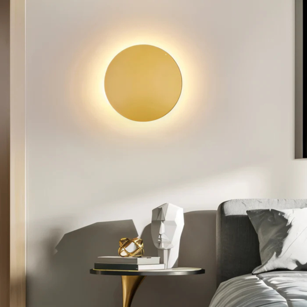Velynor Wandleuchte | Runde LED-Lampe im modernen Design