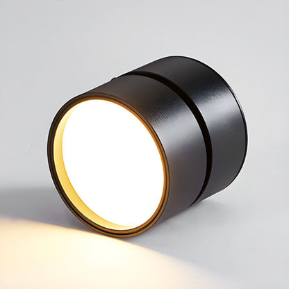 Plafonnier Klyvora | LED 5W Orientable | Aluminium Cylindrique Minimaliste