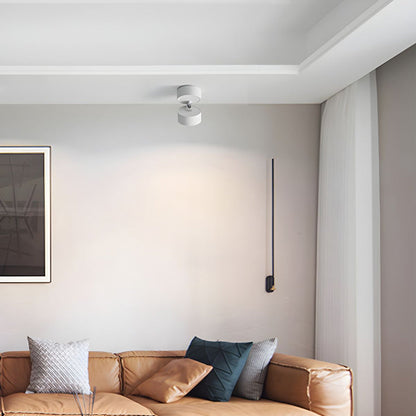 Plafonnier Klyvora | LED 5W Orientable | Aluminium Cylindrique Minimaliste