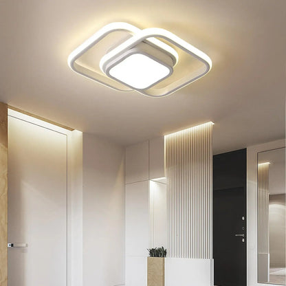 Plafonnier Xylon | LED 32W 3CCT 3000K–6000K | Double Anneau Nordique