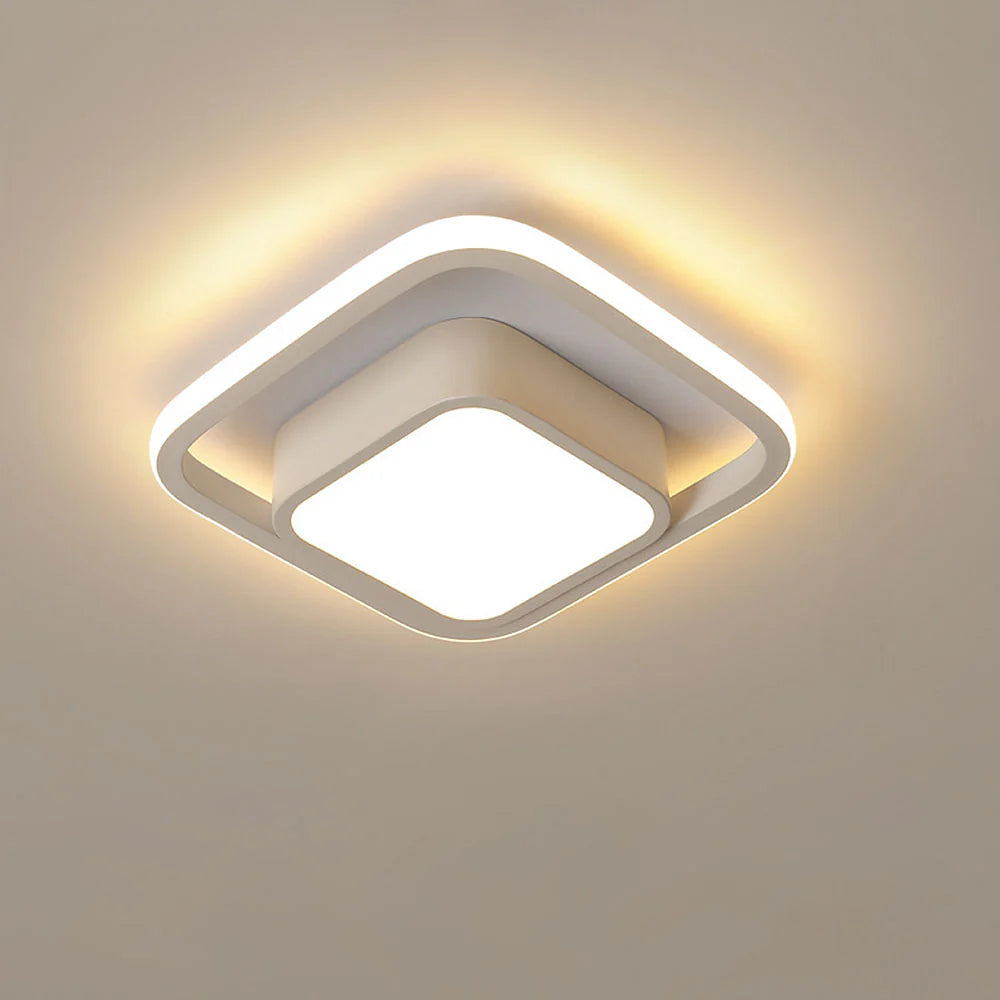 Plafonnier Xylon | LED 32W 3CCT 3000K–6000K | Double Anneau Nordique