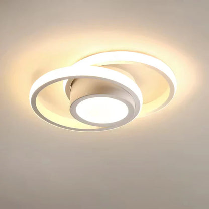 Plafonnier Xylon | LED 32W 3CCT 3000K–6000K | Double Anneau Nordique