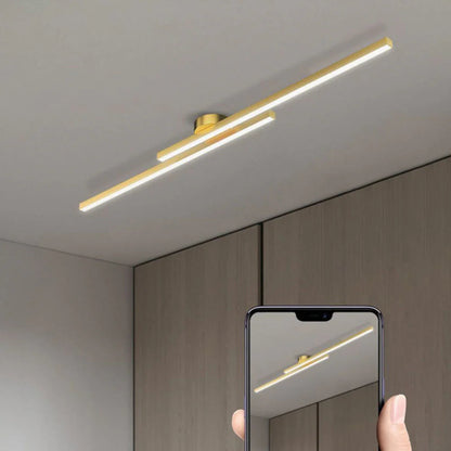 Alvéra Deckenleuchte | Halbbündige LED-Lampe im minimalistischen Design