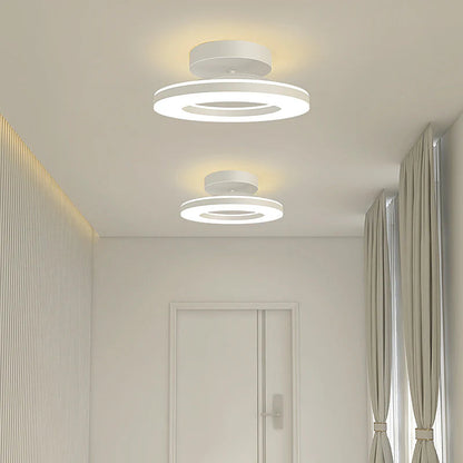 Plafonnier Olyssia | LED 12W/19W 3000K–6000K Dimmable | Finition Dorée
