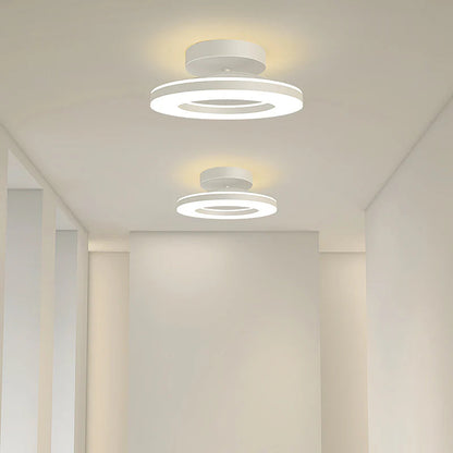 Plafonnier Olyssia | LED 12W/19W 3000K–6000K Dimmable | Finition Dorée