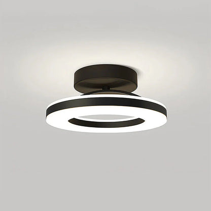 Plafonnier Olyssia | LED 12W/19W 3000K–6000K Dimmable | Finition Dorée