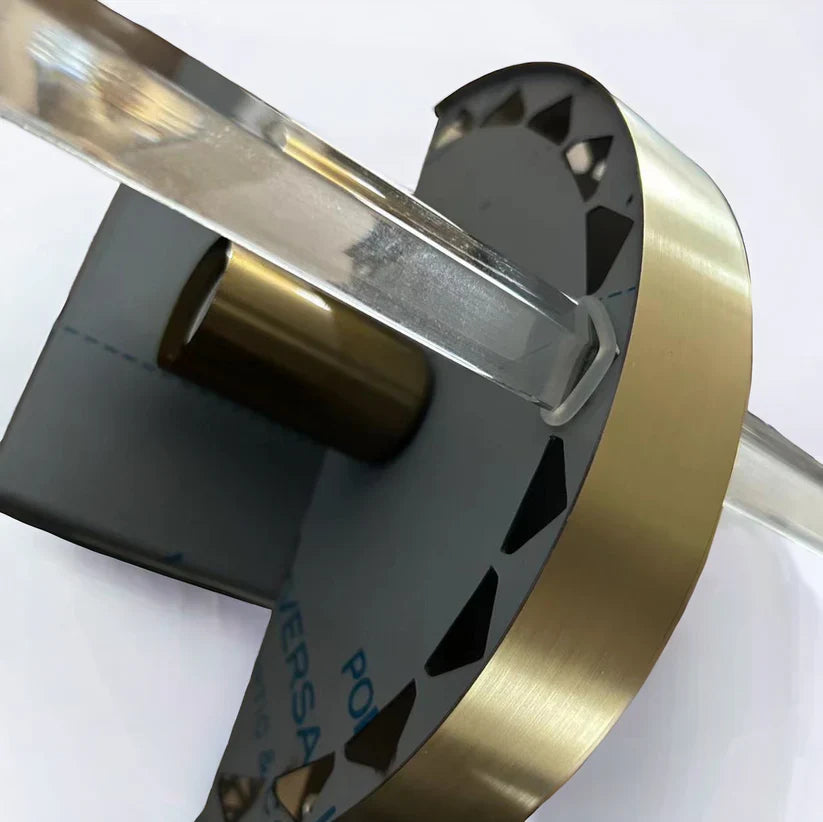 Applique Murale Élyndor | G9/E14 9W 3000K | Acier Inox & Cristal Luxe