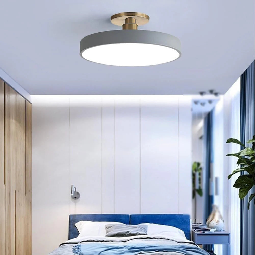 Plafonnier Nyvoria | LED 18–48W 3000K–6000K | Acrylique Spiralé Scandinave