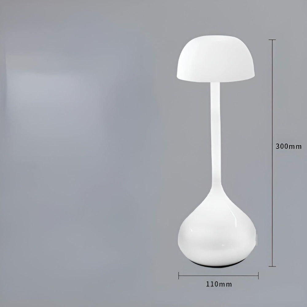 Lampe de Table Xymeria | LED Dimmable USB Sans Fil | Format Champignon 11×30 cm
