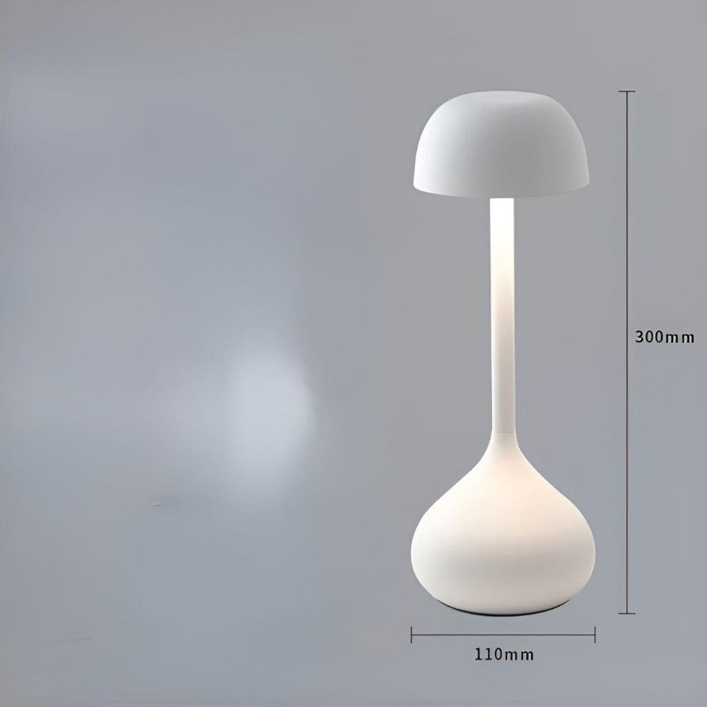 Lampe de Table Xymeria | LED Dimmable USB Sans Fil | Format Champignon 11×30 cm