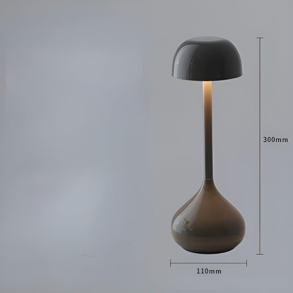Lampe de Table Xymeria | LED Dimmable USB Sans Fil | Format Champignon 11×30 cm