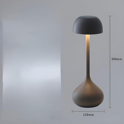 Lampe de Table Xymeria | LED Dimmable USB Sans Fil | Format Champignon 11×30 cm