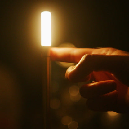 NordLumen Kerzenlampe | Skandi LED Lampe mit Touch Dimmung