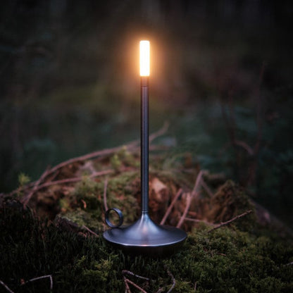 NordLumen Kerzenlampe | Skandi LED Lampe mit Touch Dimmung