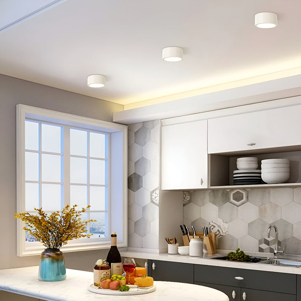 Plafonnier Elyraze | LED Intégrée | Fer, Bois Massif & PVC Scandinave