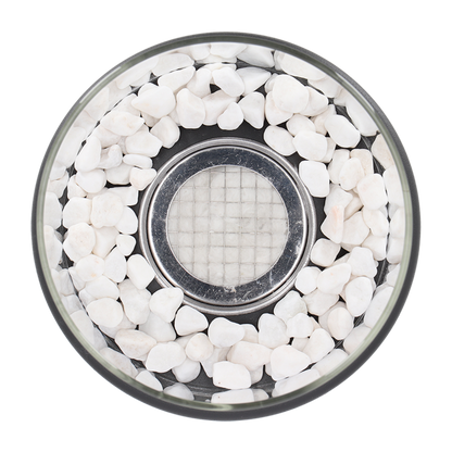 Flammory Öllampe | Rustikale Deko Lampe für Wohnzimmer