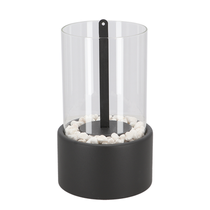 Flammory Öllampe | Rustikale Deko Lampe für Wohnzimmer