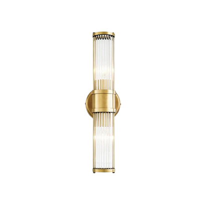 Applique Murale Virelia | Douille G9 Dimmable | Métal & Verre