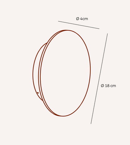 Applique Murale Orynthia | LED 6W 2700K IP65 | Aluminium Intérieur-Extérieur