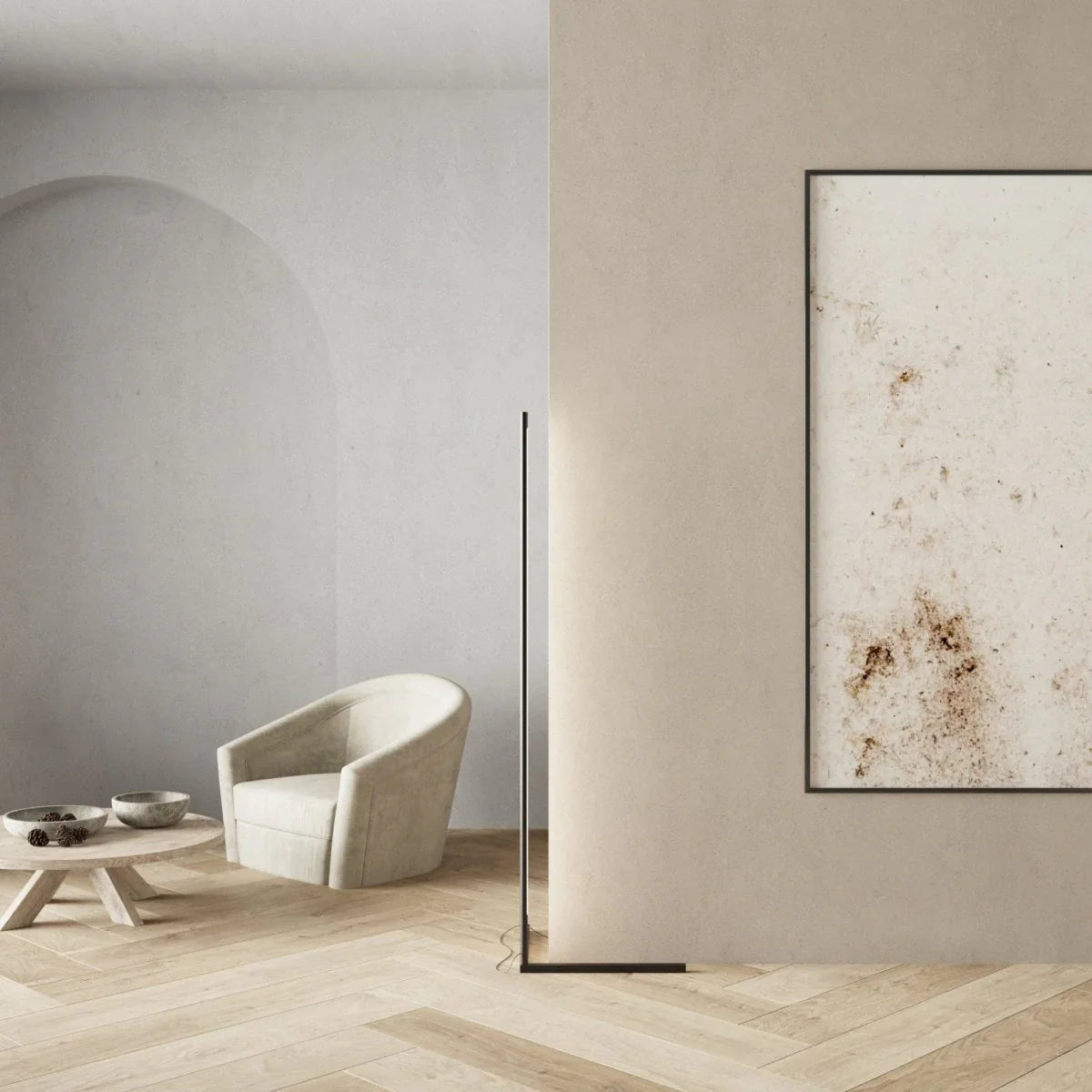 Solareen Stehleuchte | Intelligente LED Farbleuchte mit Fernbedienung