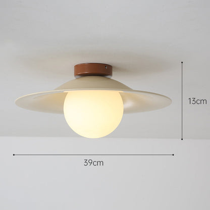 Plafonnier Zyrelis | LED Intégrée 220–240V | Fer Rétro Industriel