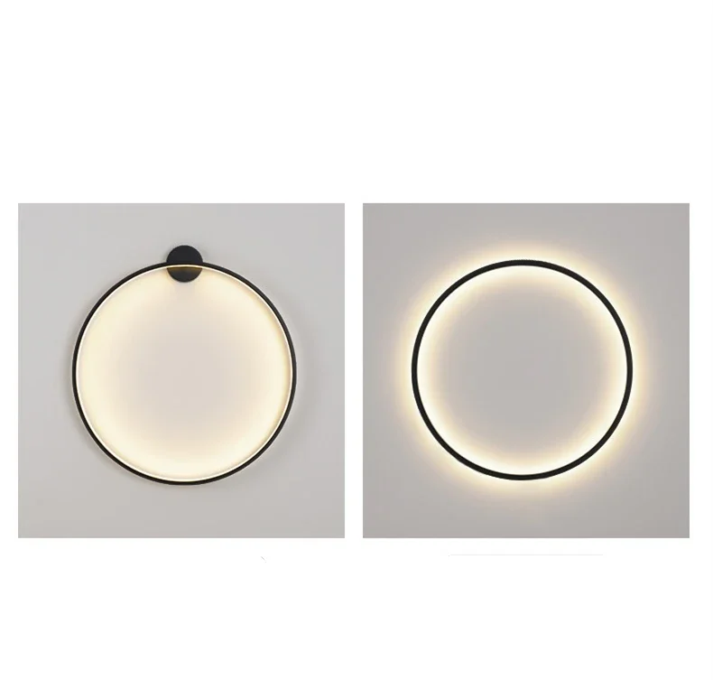 Applique Murale Orvélia | LED 3CCT + Gradation 10 Niveaux | Anneau Aluminium