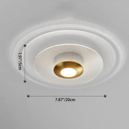 Plafonnier Célyra | LED 10W Dimmable 3000K–6000K | Acrylique Géométrique