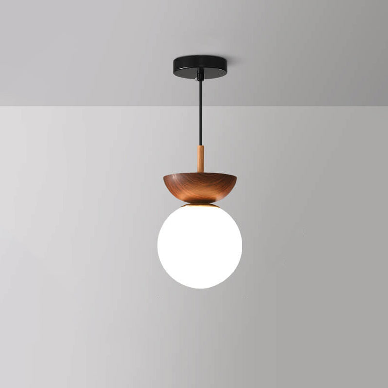 Suspension Élarin | LED CCT 3000K-4000K-6000K | Bois & Acrylique Japonais