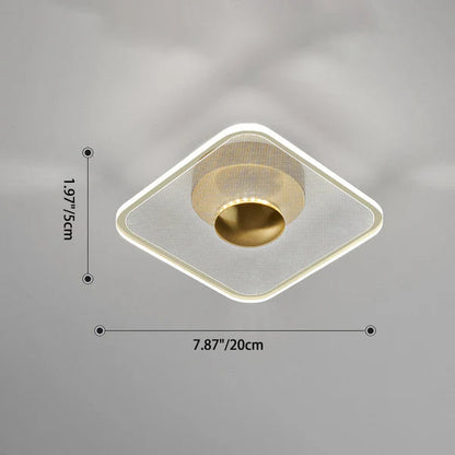 Plafonnier Célyra | LED 10W Dimmable 3000K–6000K | Acrylique Géométrique