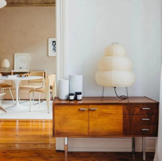 Miyora Stehleuchte | Japanische Designlampe mit warmem Licht