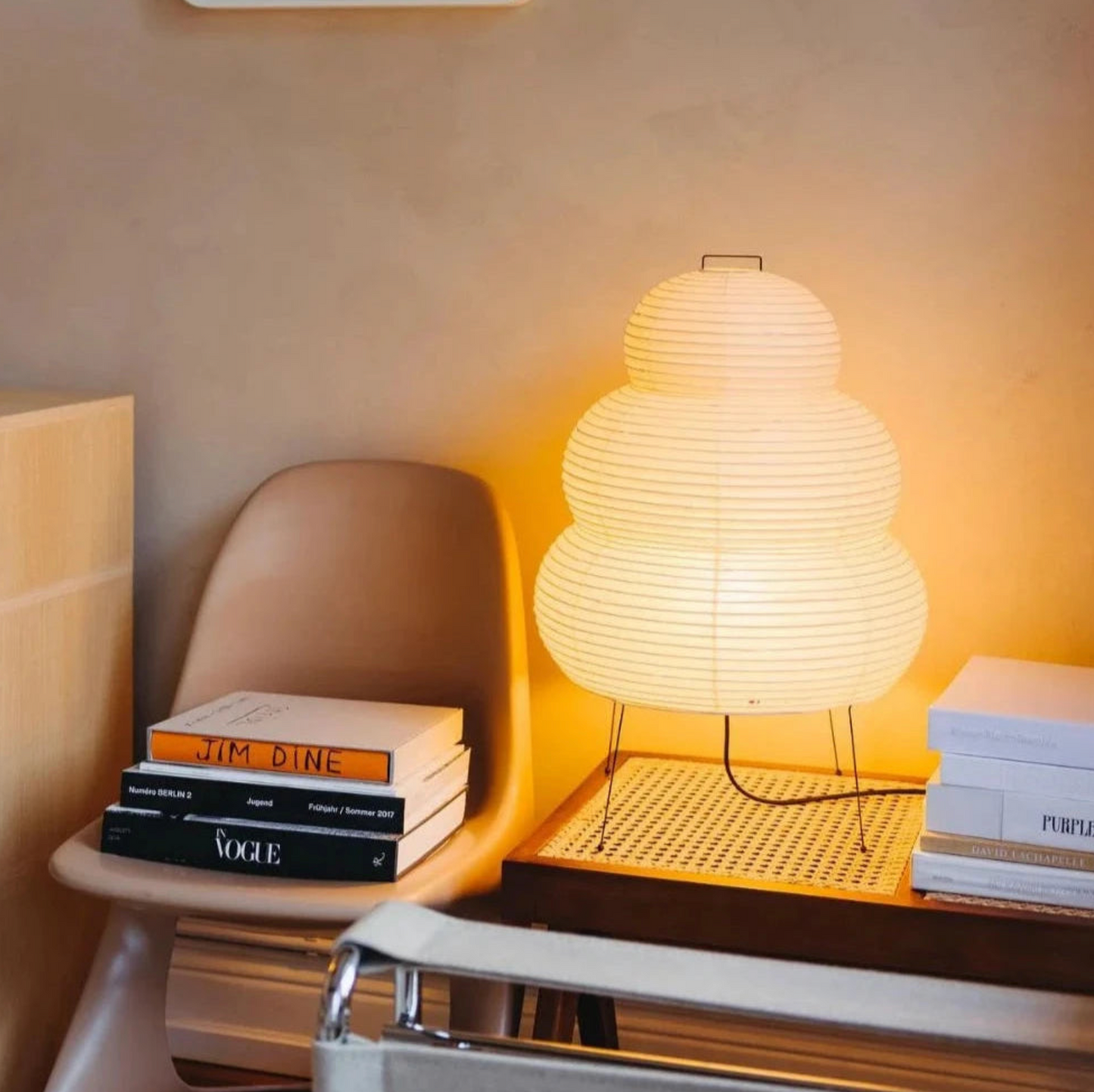 Miyora Stehleuchte | Japanische Designlampe mit warmem Licht