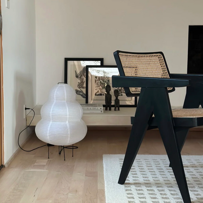 Miyora Stehleuchte | Japanische Designlampe mit warmem Licht