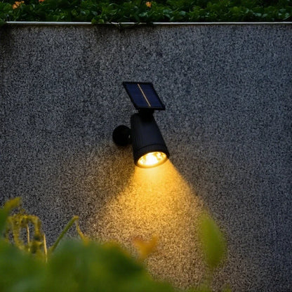 SolarGlow Gartenstrahler | LED Solar Spot mit Farbwechsel für Außen