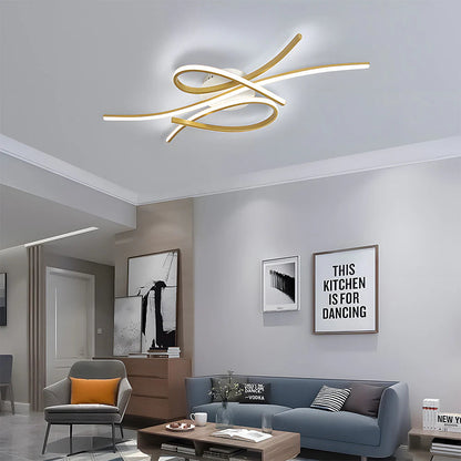Melódia Deckenleuchte | Kreative LED-Lampe im Musiknoten-Design