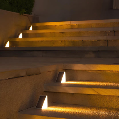 SolarStair Licht | LED Solar Treppenlampe für Außenbereich