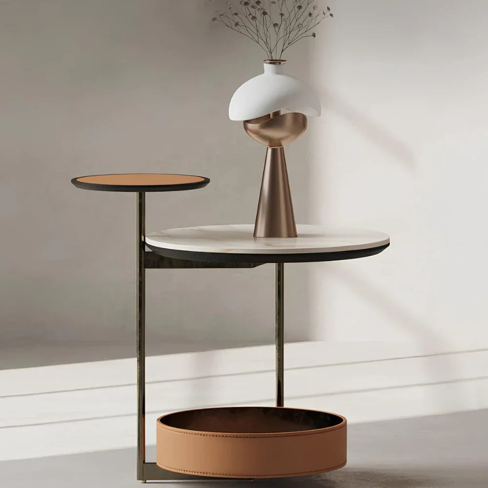 Solune Skulpturlampe | Dimmbares LED Tischlicht mit Touch & Akku