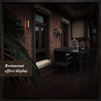 Arden Noir Wandlampe | Vintage LED Wandleuchte aus Gusseisen