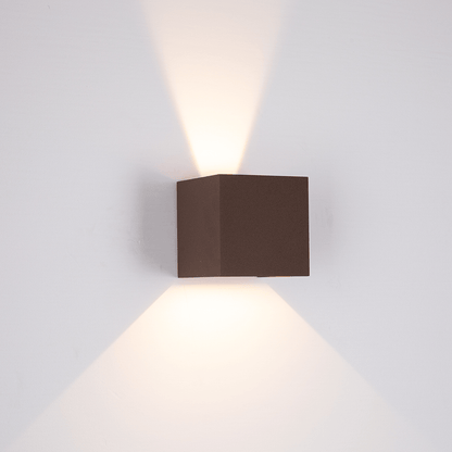 Applique Murale Kyroven | LED 6W 2700K Dimmable | IP54 Filaire / Batterie à Volets 4 Directions