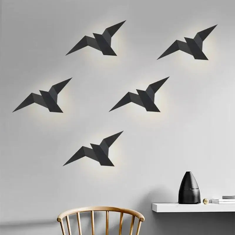 Applique Murale Avyra | G4 LED 4W 3000K/4000K | Oiseau Aluminium & Acrylique