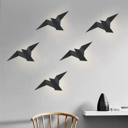 Applique Murale Avyra | G4 LED 4W 3000K/4000K | Oiseau Aluminium & Acrylique