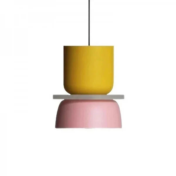Suspension LED Auralisse | Aluminium & Acrylique | Style Macaron Nordique