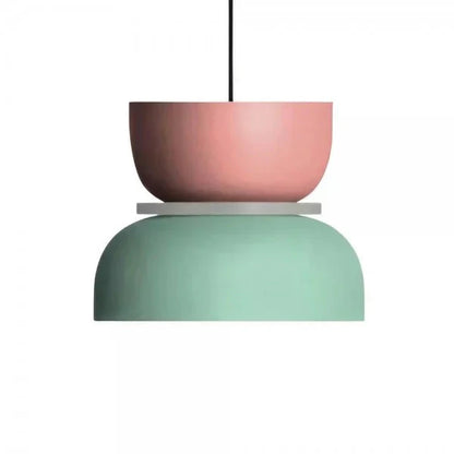 Suspension LED Auralisse | Aluminium & Acrylique | Style Macaron Nordique