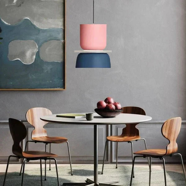 Suspension LED Auralisse | Aluminium & Acrylique | Style Macaron Nordique
