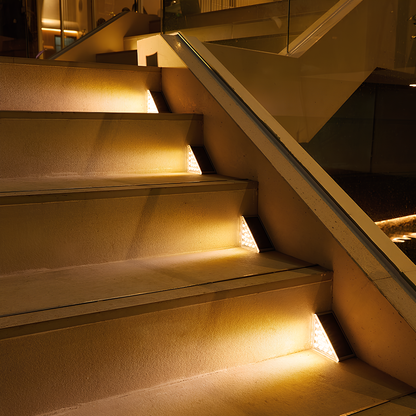 SolarStair Licht | LED Solar Treppenlampe für Außenbereich