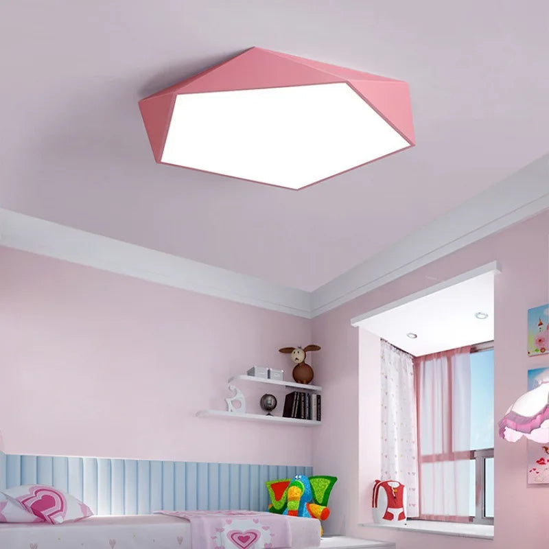 Plafonnier Veylora | LED Dimmable CCT Télécommande | Métal & PVC