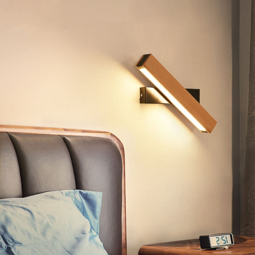 Ardélya Wandleuchte | Moderne LED-Lampe mit Holz-Design