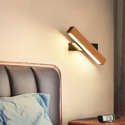 Ardélya Wandleuchte | Moderne LED-Lampe mit Holz-Design