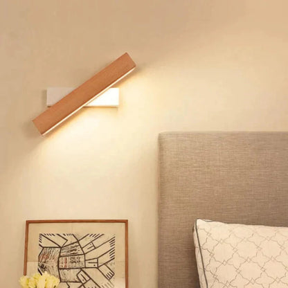 Ardélya Wandleuchte | Moderne LED-Lampe mit Holz-Design
