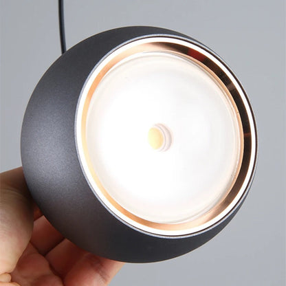 Suspension Nyrelis | LED Dimmable Câble 200 cm | Aluminium & Acrylique